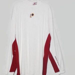 NFL  Redskins Football High neck Long Sleeve XL